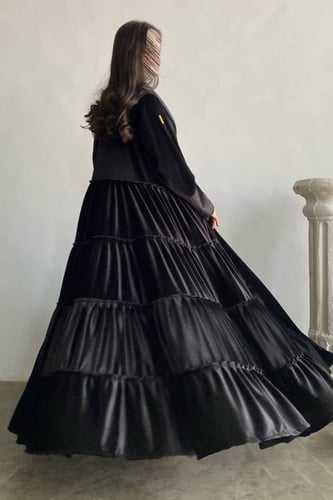 عباية مخمل طبقات