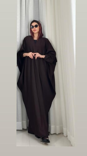 عبايه بشت دبل فيس