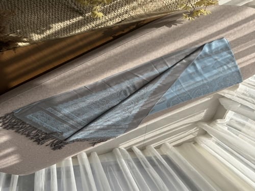 Ksh5شال كشميري يلبس عالجهتين