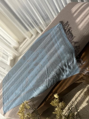 Ksh5شال كشميري يلبس عالجهتين