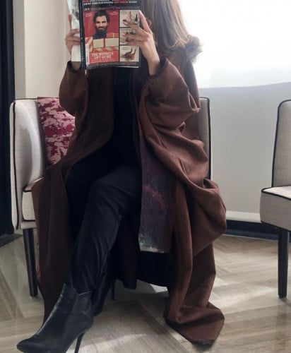 عباية بشت دبل فيس