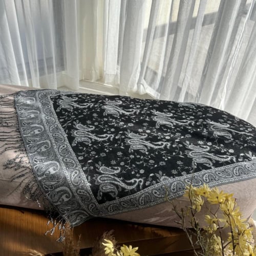 Ksh15شال كشميري يلبس عالجهتين