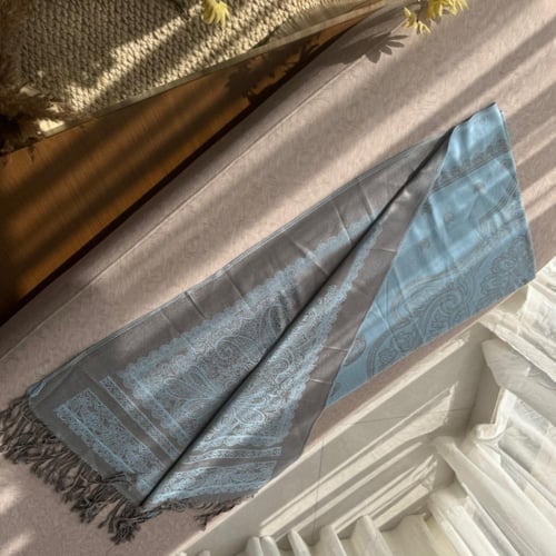 Ksh5شال كشميري يلبس عالجهتين