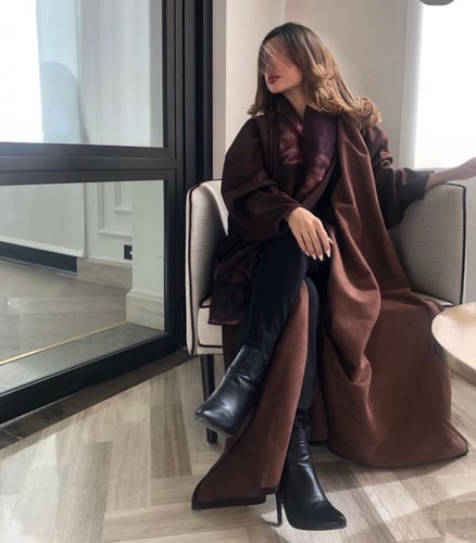 عباية بشت دبل فيس