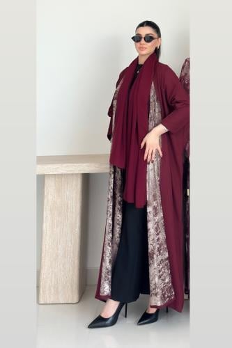 عبايه حرير لاميه