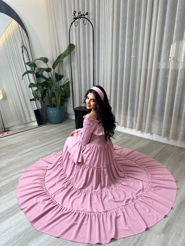 فستان الناعمه