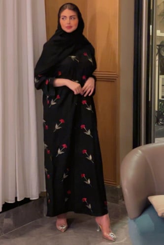 عباية الورود