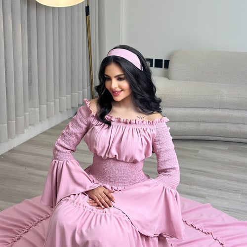 فستان الناعمه