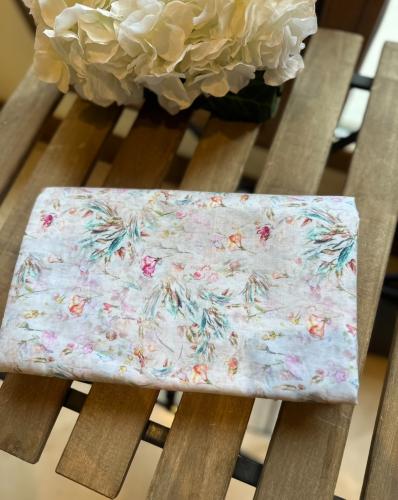 شراشف صلاة قطن منقوش بالورود