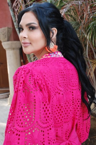 فساتين استقبال الضيوف فوشي مخصر