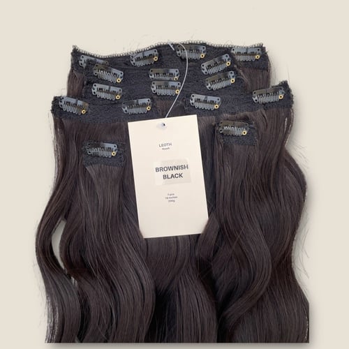 صناعي 5 قطع كلبس | أغمق بني