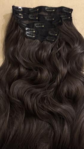 صناعي 5 قطع كلبس | بني اغمق