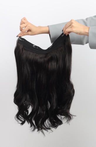 طبيعي 100% كلبسات هالو | أسود عادي 1B