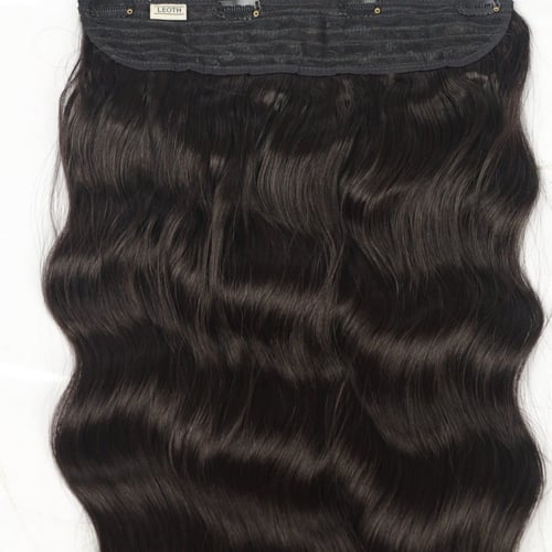 صناعي قطعة كلبسات | أغمق بني اسود