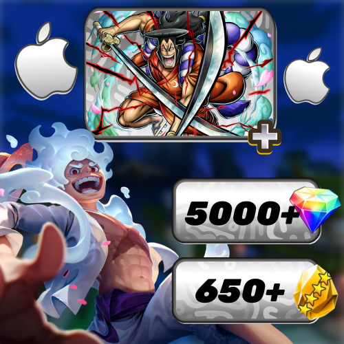 للايفون اودين مع 5000جوهره و 650حجر