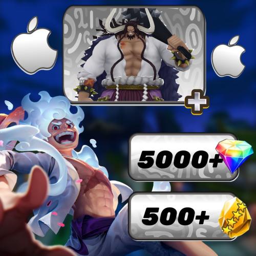 للايفون كايدو المدافع و5000 جوهره و 500 حجر