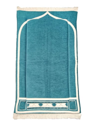 سجادة صلاة ميموري فوم لون اخضر