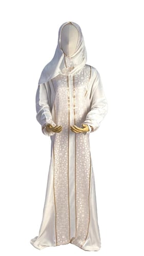 طقم سجادة ميموري فوم مع ثوب صلاة