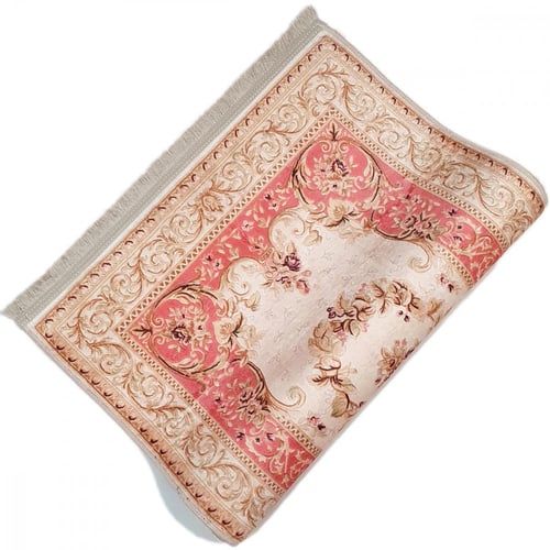 سجادة صلاة سوفت لون مرجاني