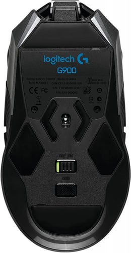 ماوس Logitech G900 - دقة 12,000 DPI واتصال مزدوج م...