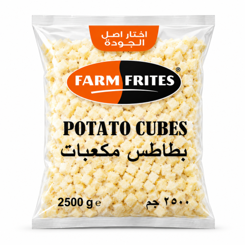 فارم فريتس بطاطا مكعبات 2.5 كج