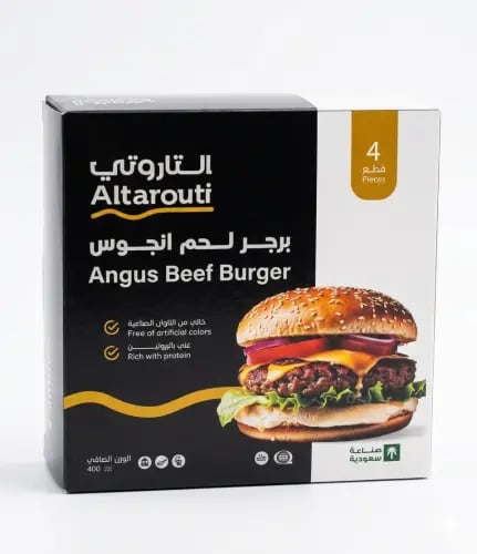 التاروتي برجر لحم أنجوس 400 جم