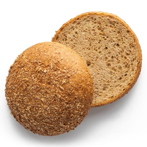 خبز برجر بالقمح الكامل بالنخالة 4