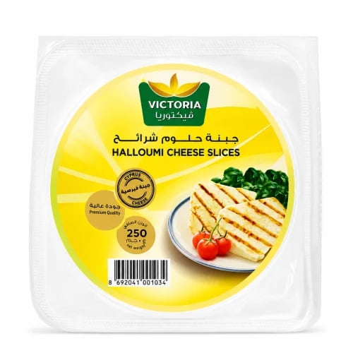 Victoria Cypriot Halloumi cheese slices 250 g