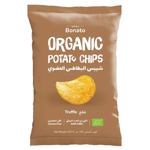 شبس البطاطس العضوي - فقع 100 جم من بوناتو