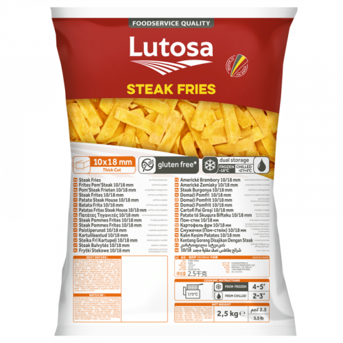 بطاطس لتوسا ستيك كت 10*18 2.5( كغ)