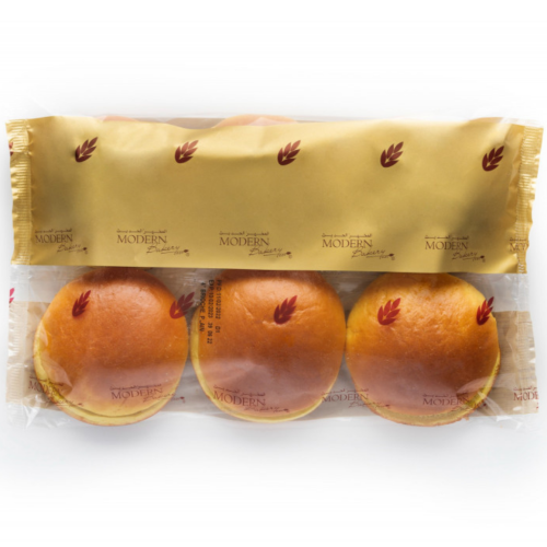 خبز برجر بريوش سادة أصفر 4٫5