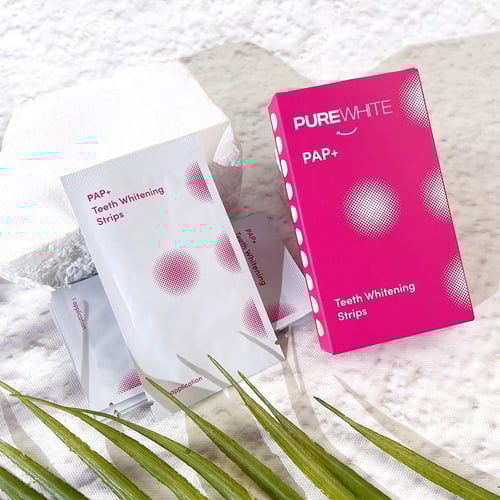 شرائط تبييض الاسنان PAP+