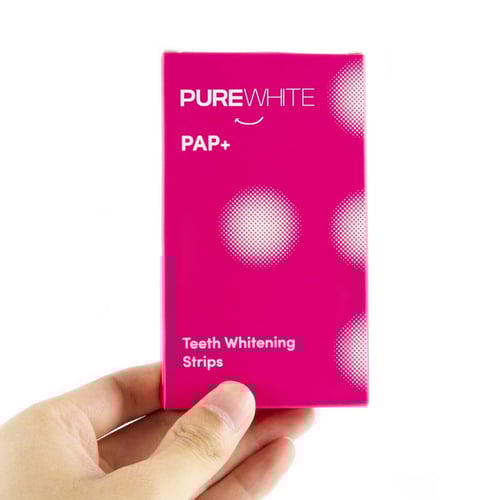 شرائط تبييض الاسنان PAP+