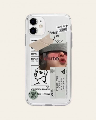 كفر ايفون بطاعه ملصقات