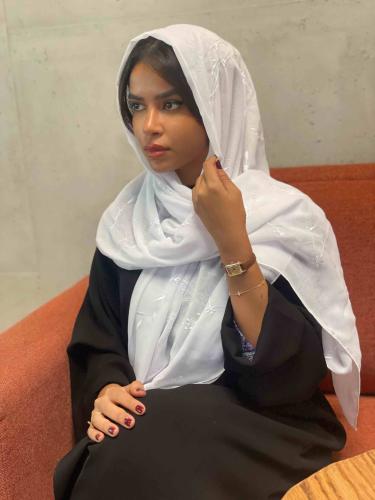 طرح بوال مشجر - ابيض