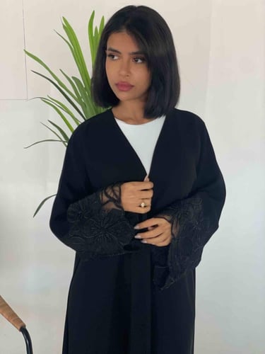 عباية سومة سوداء