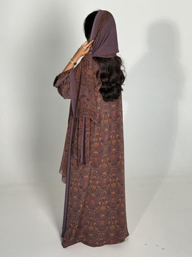 عباية الحرير موف2