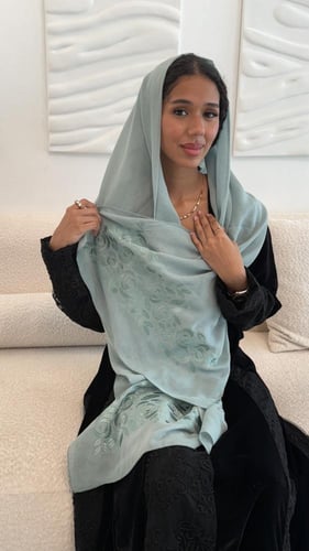 طرحة بوال اخضر 2