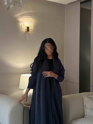 عباية سندس تركواز