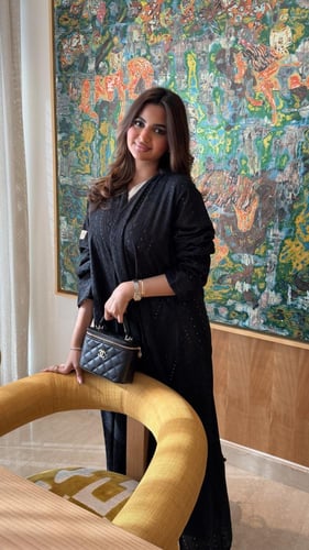 عباية ركامة اسود