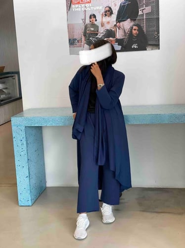 طقم كحلي 4 قطع