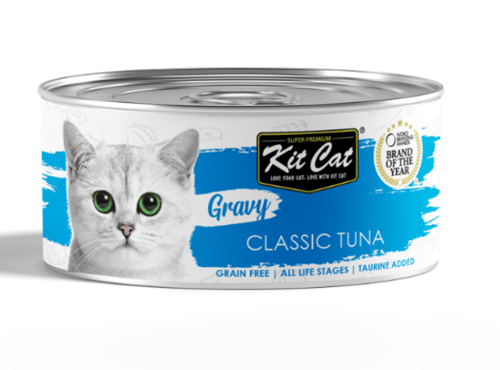 معلبات كت كات جرايفي الدجاج والتونة بالمرق 70غ Kit...