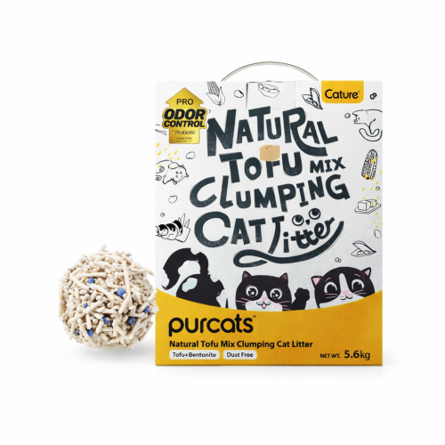 رمل كاتشور قطط متكتل توفو وبنتونايت Cature – Catur...