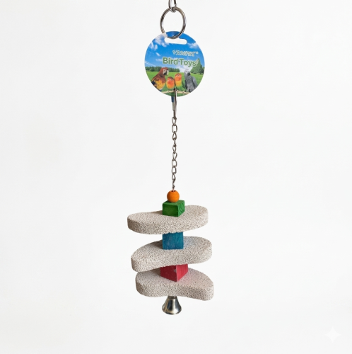 لعبة طيور كبيرة Bird Toy Large Parrots Chewing Han...