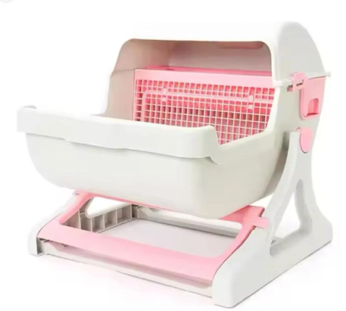 ليتر بوكس الاحترافي شبه اوتماتيك - حمام القطط الذك...