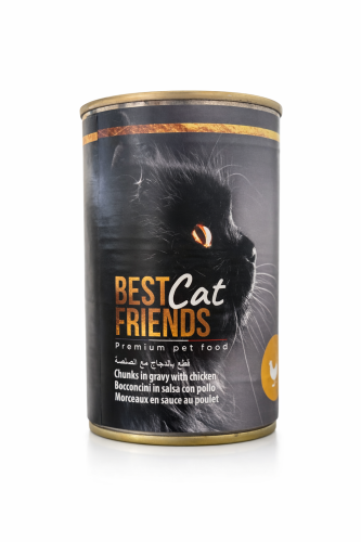 BestFriends Cat Chicken Chunks in Gravy 415g بيست...