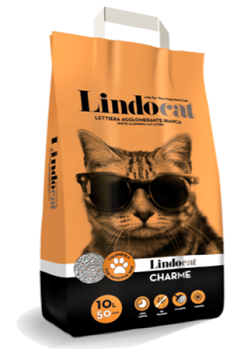 رمل ليندو كات رائحة العنبر للقطط ذات الكفوف الحساس...