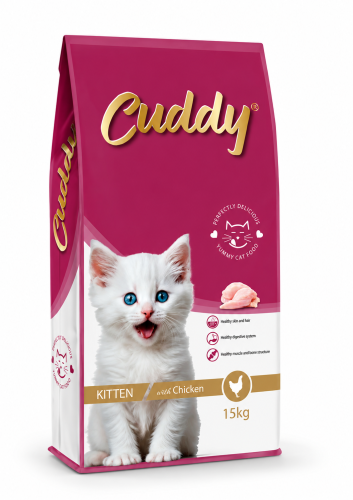 اكل جاف للقطط الصغيرة دجاج كودي Cuddy - Dry food k...