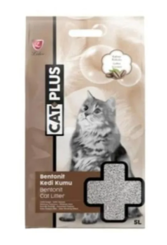 كات بلس رمل قطط برائحة القهوة 5 لتر Cat plus cat l...