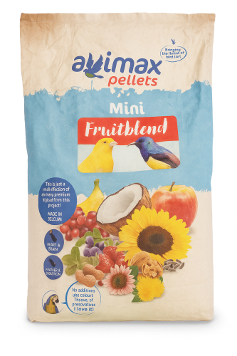 علف أفيمكس بيرد فود فواكه صغيرةAvimax Mini Fruitbl...